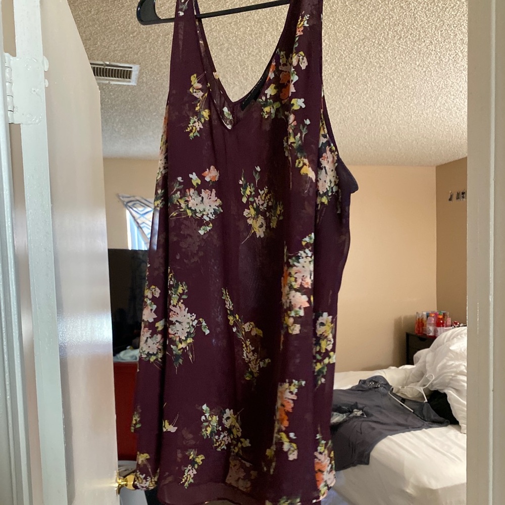 Lane Bryant flowy tank blouse 18/20